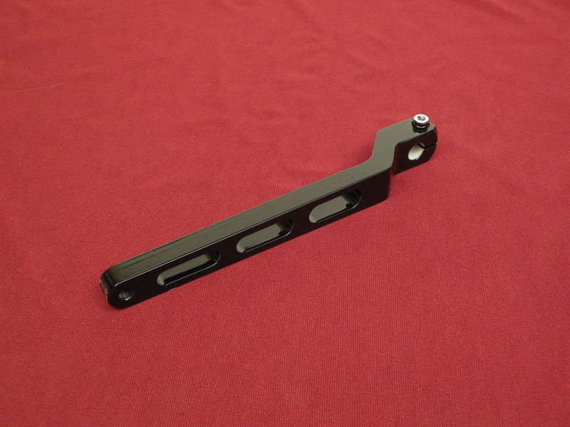 3 slotted extended 1.0" toe shifter gloss black